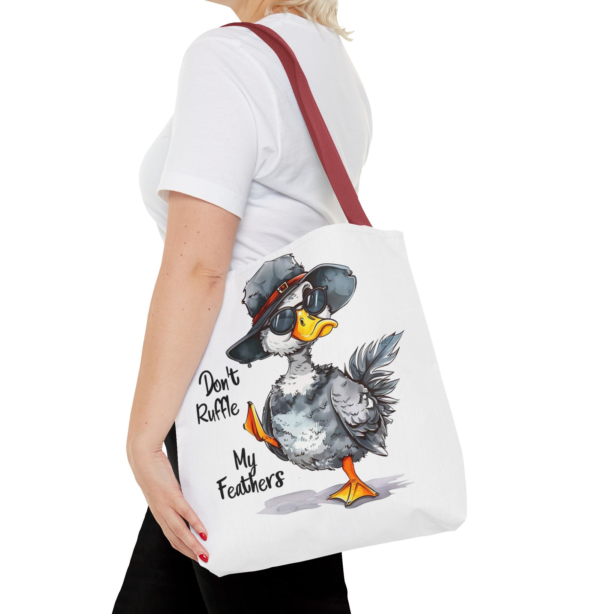 "Don't Ruffle My Feathers" Tote Bag
