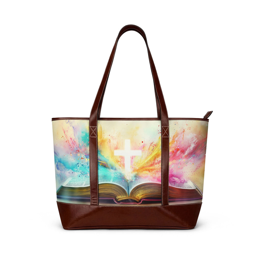 Open Bible Tote