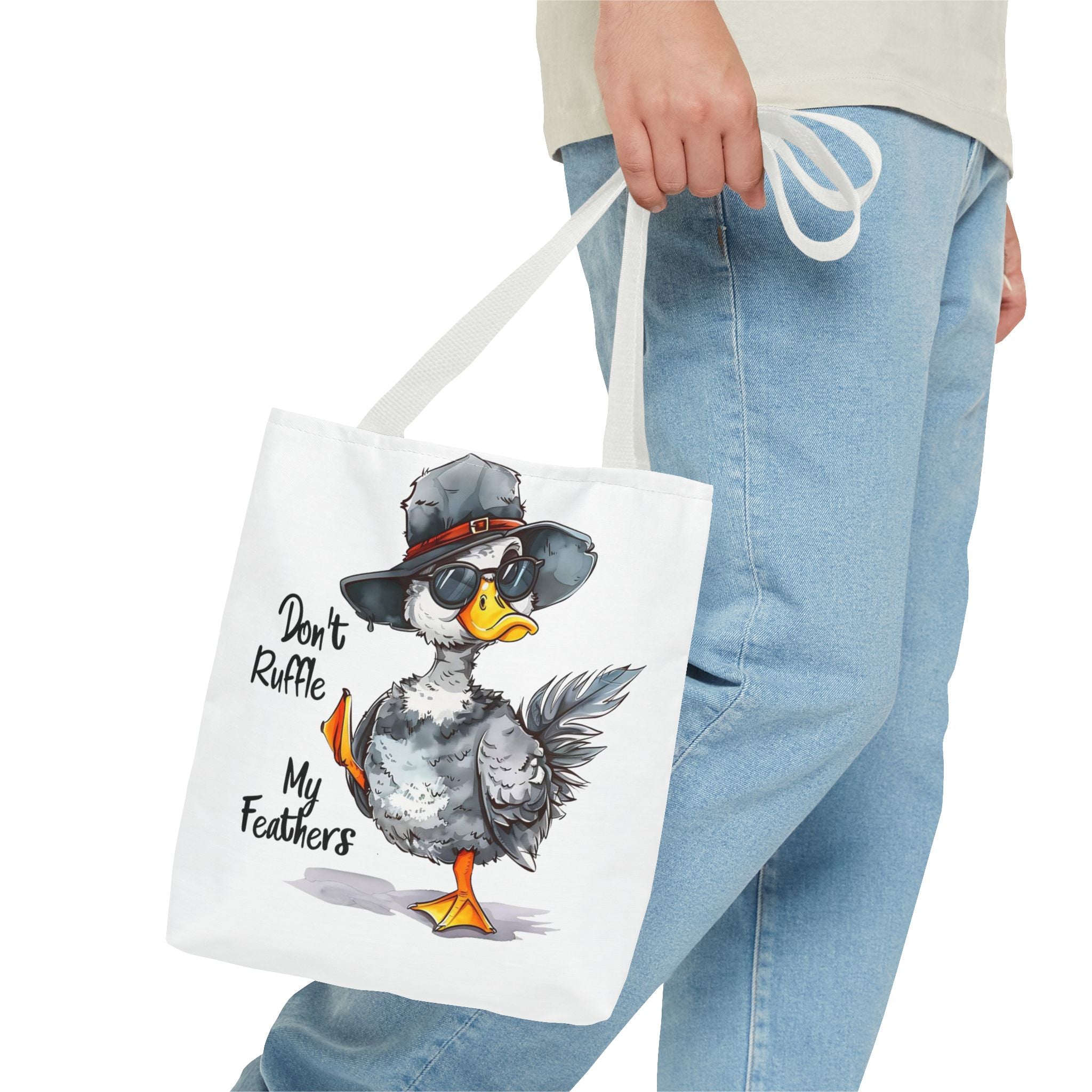 "Don't Ruffle My Feathers" Tote Bag