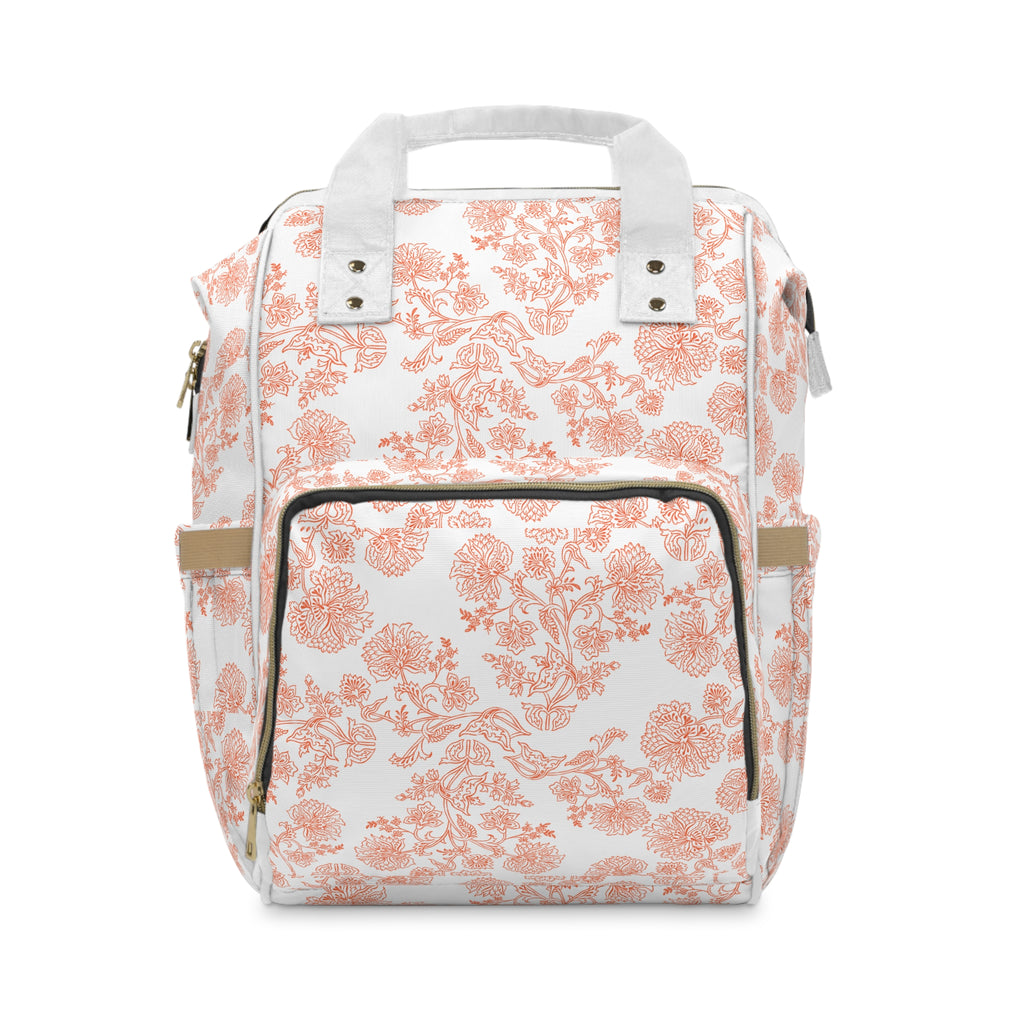 Calm Coral Diaper Backpack