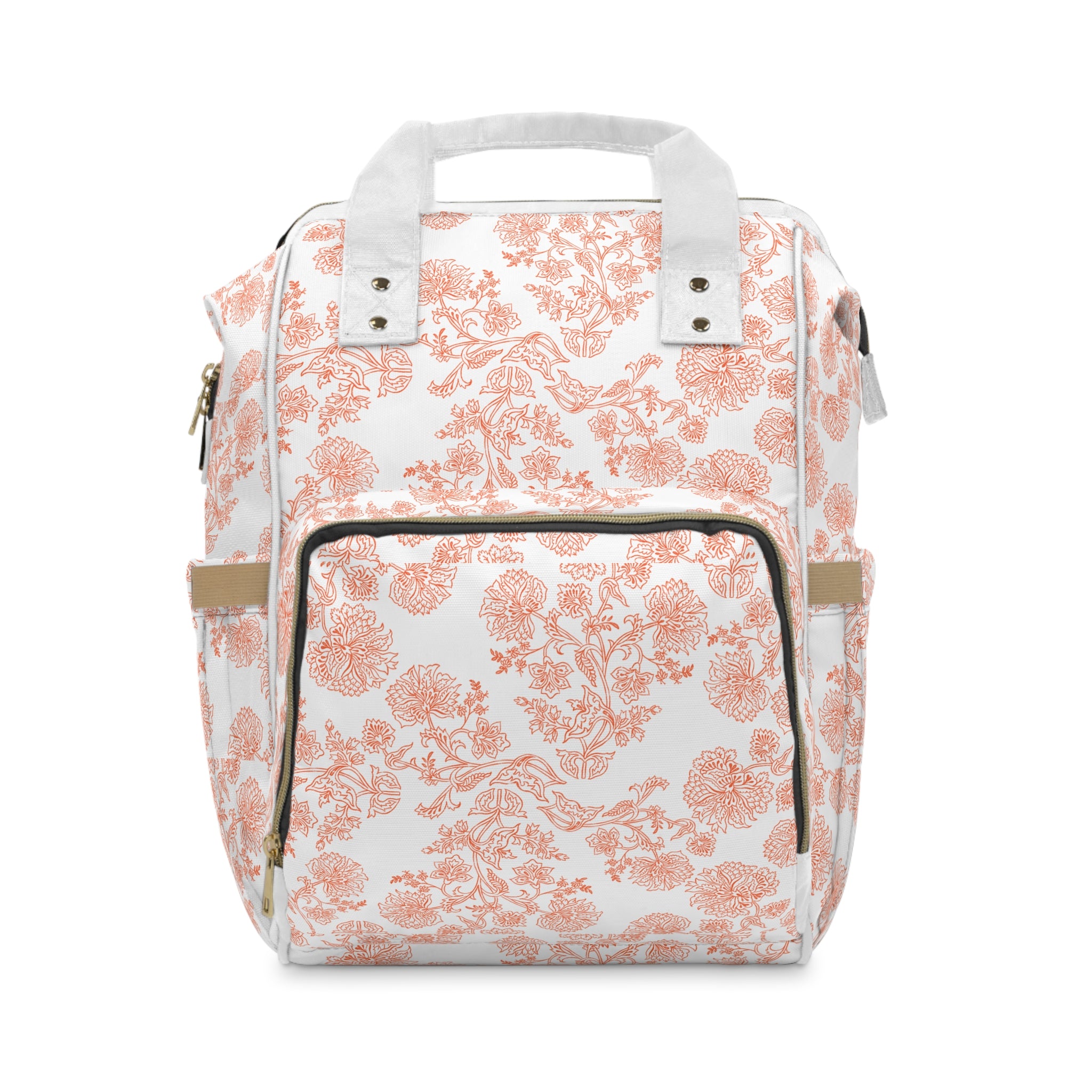 Calm Coral Diaper Backpack