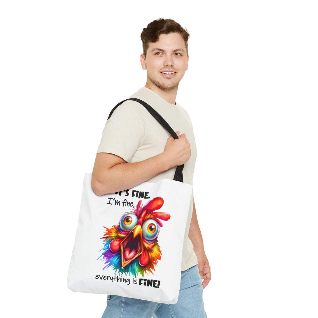 "Everything Is Fine!" Tote Bag