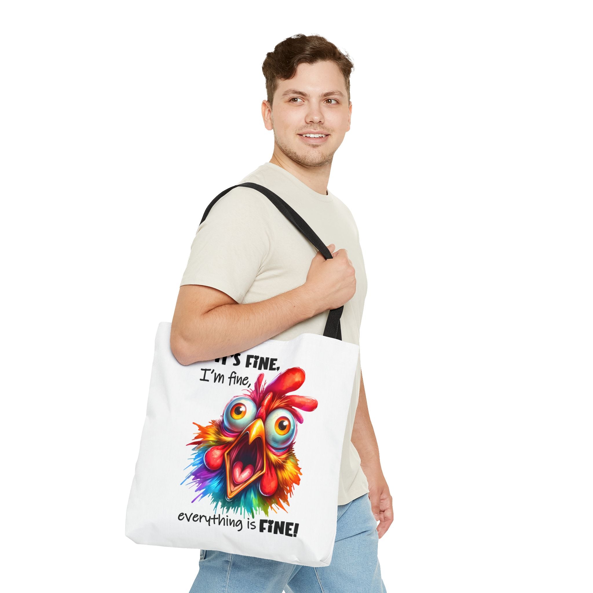 "Everything Is Fine!" Tote Bag