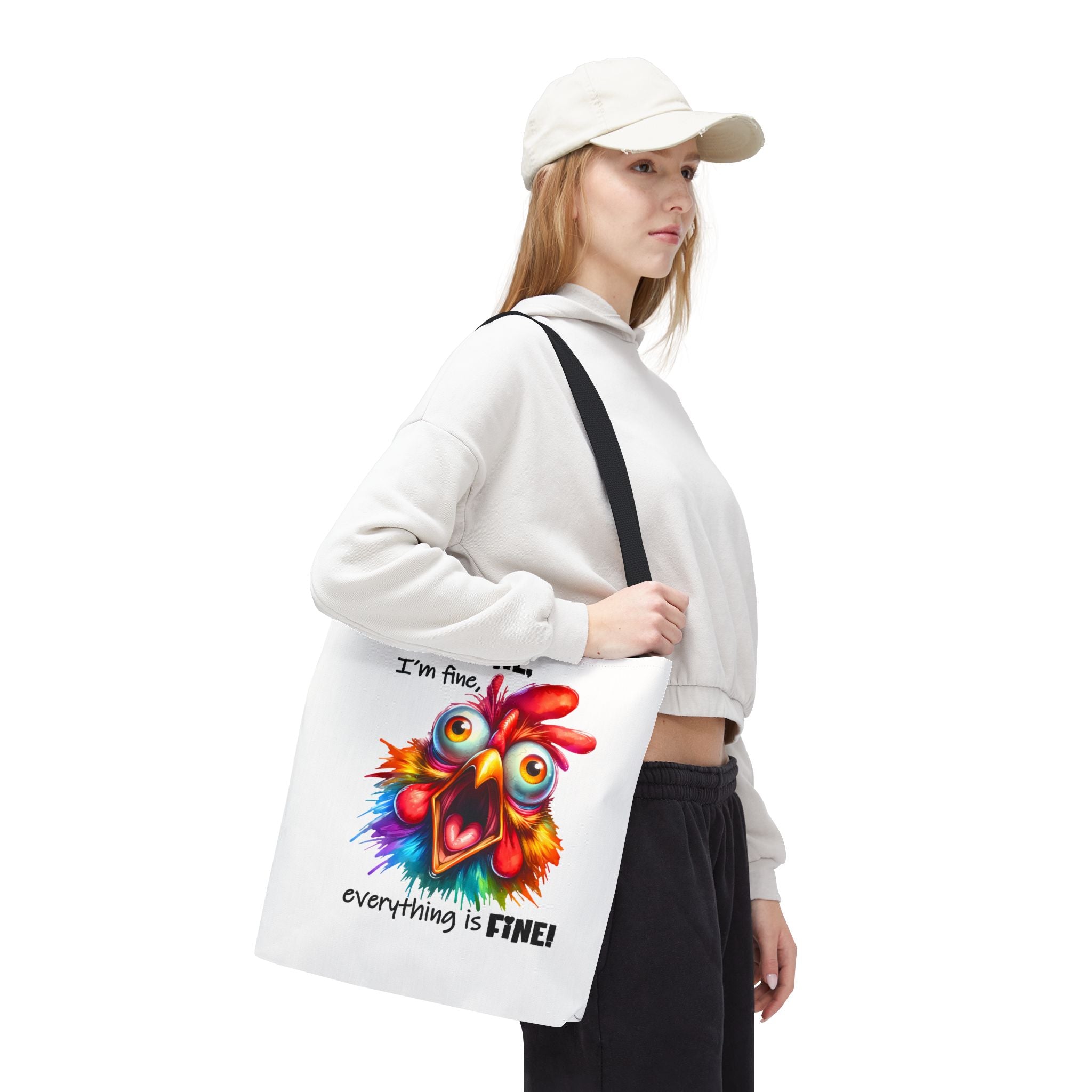 "Everything Is Fine!" Tote Bag