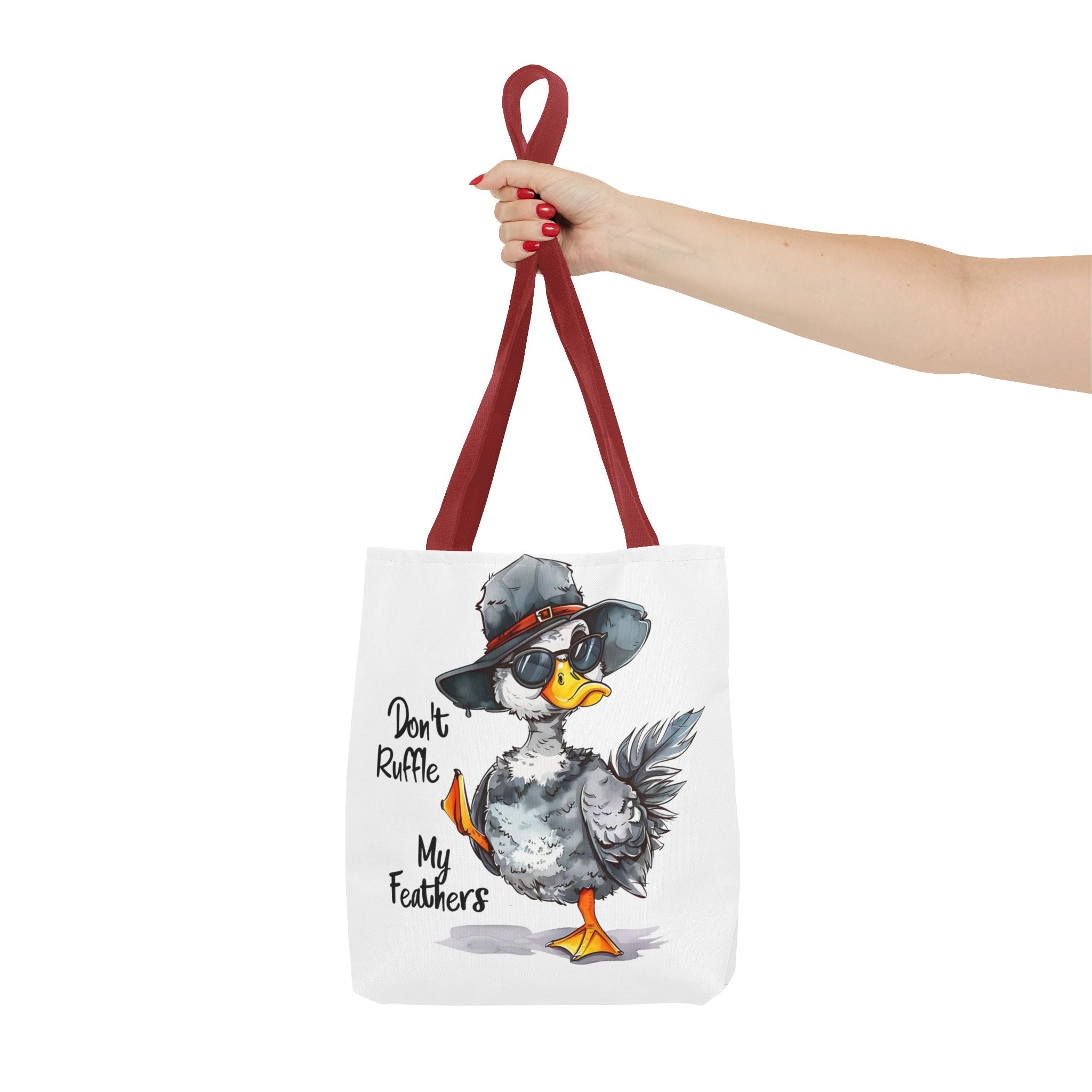 "Don't Ruffle My Feathers" Tote Bag