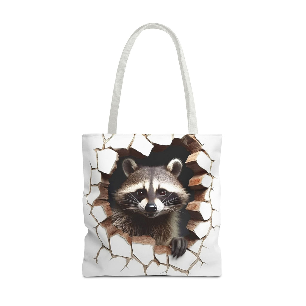 Raccoon Peekaboo Tote Bag