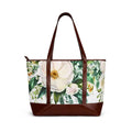 White Magnolia Shoulder Bag