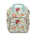 Floral Stripe Diaper Backpack