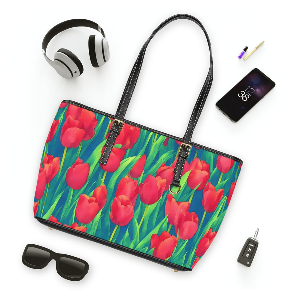 Tulip Field Shoulder Bag