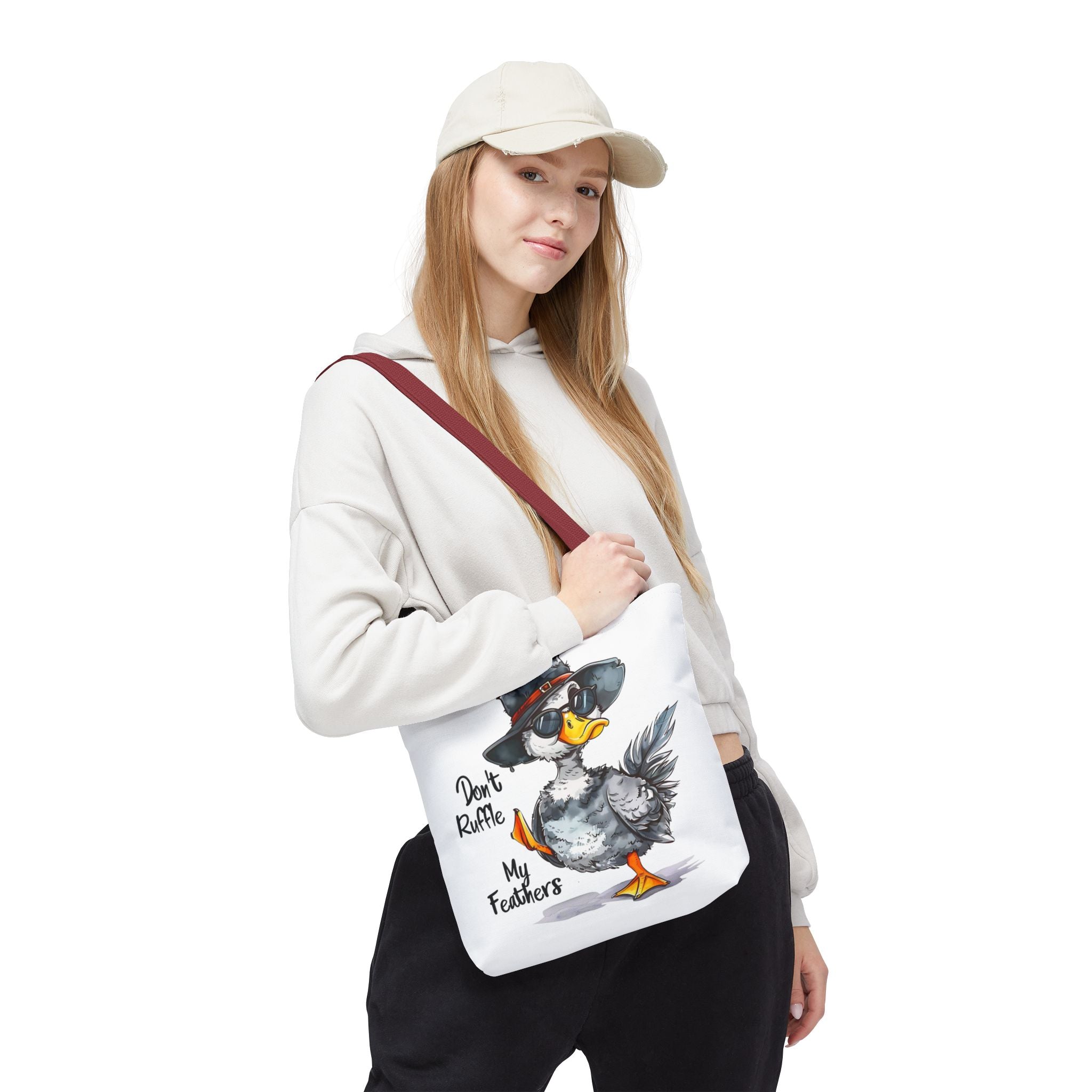 "Don't Ruffle My Feathers" Tote Bag