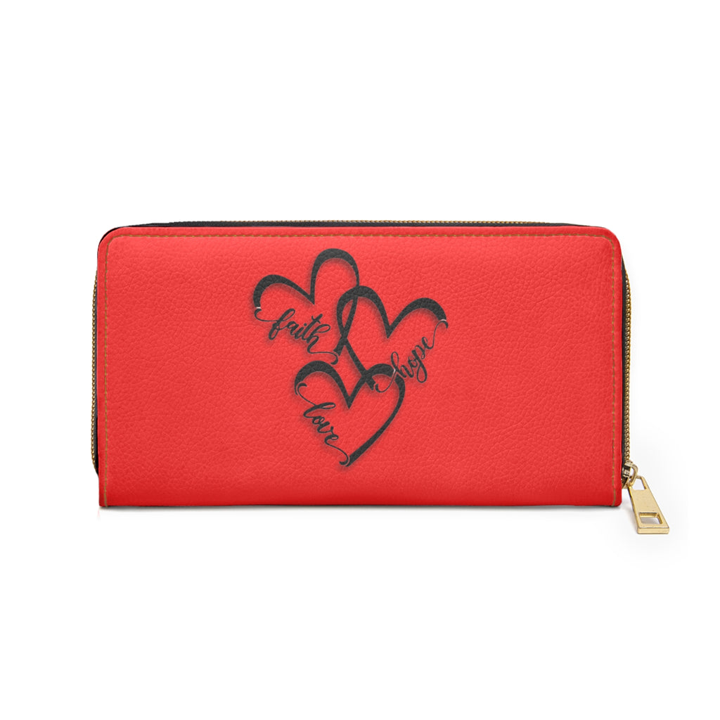 "Faith, Hope, Love" Wallet