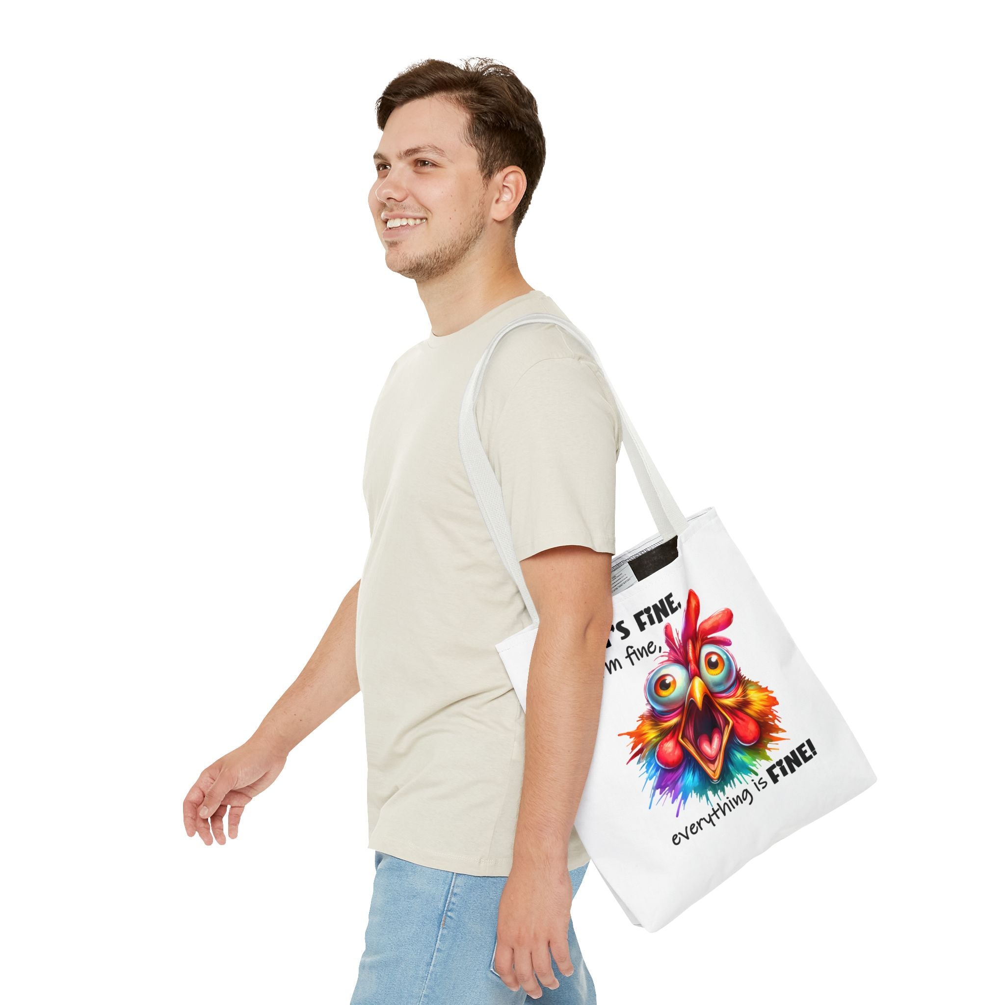 "Everything Is Fine!" Tote Bag