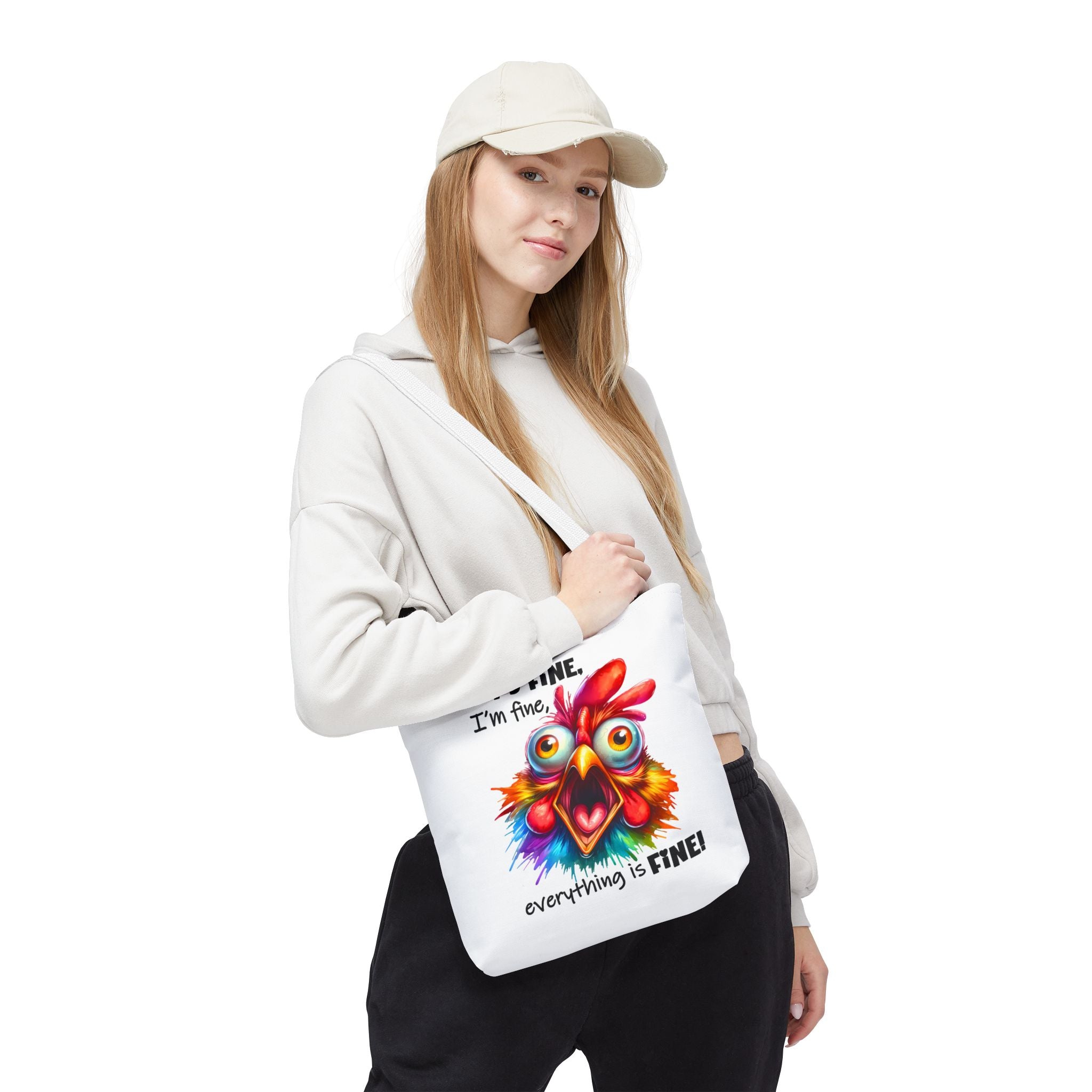 "Everything Is Fine!" Tote Bag