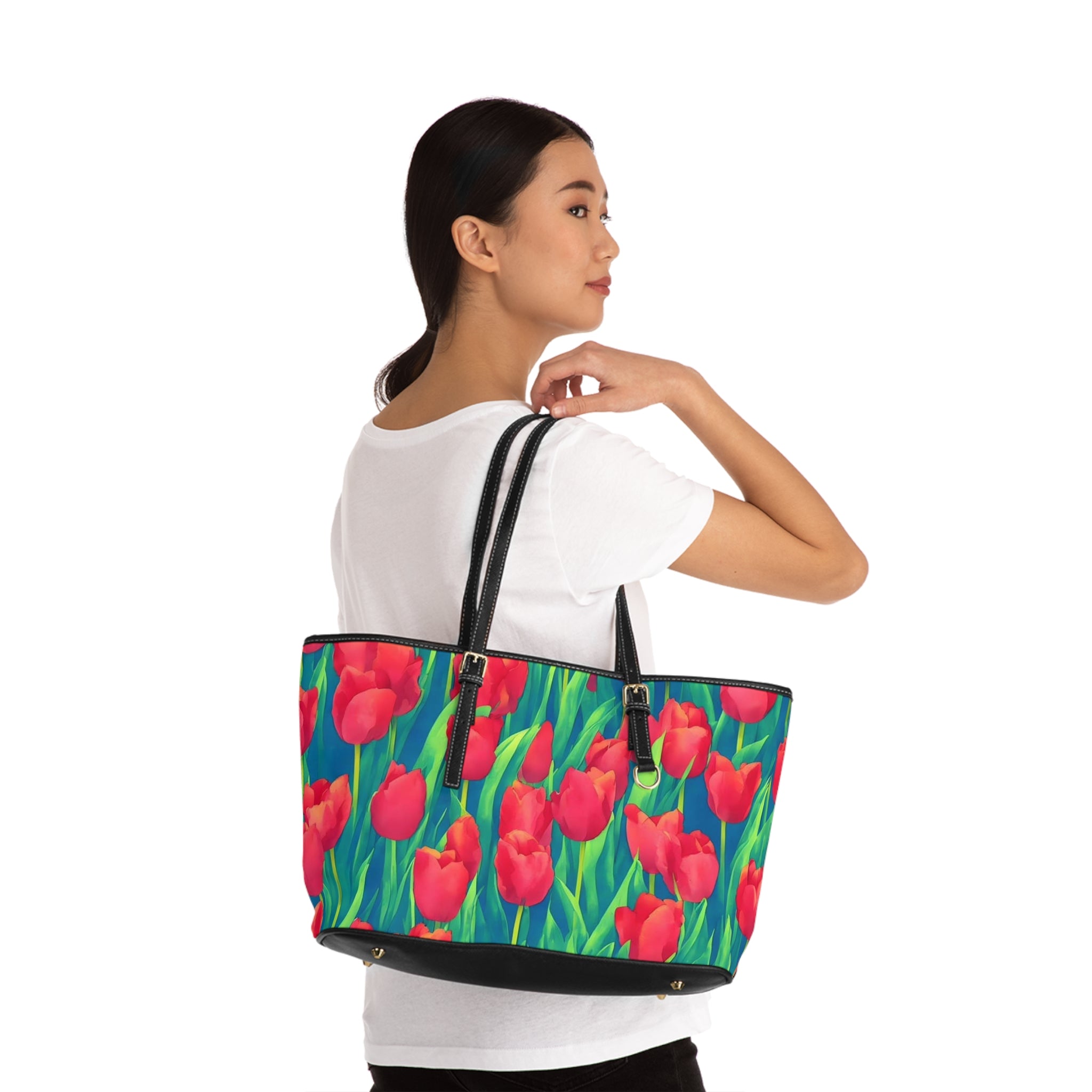 Tulip Field Shoulder Bag