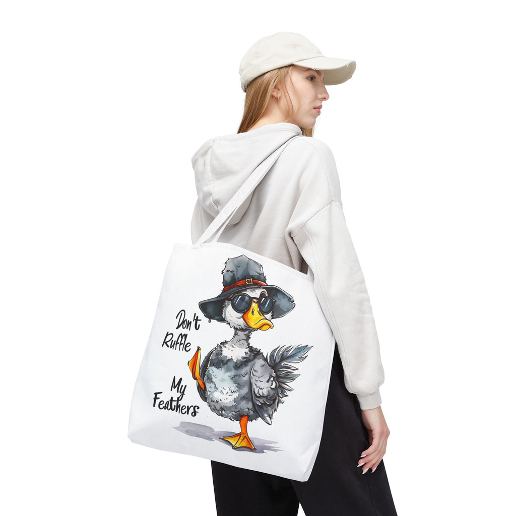 "Don't Ruffle My Feathers" Tote Bag