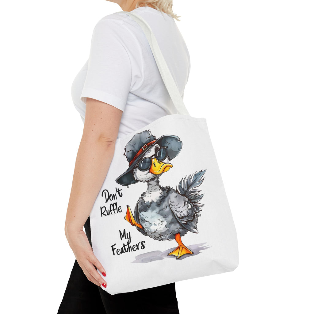 "Don't Ruffle My Feathers" Tote Bag