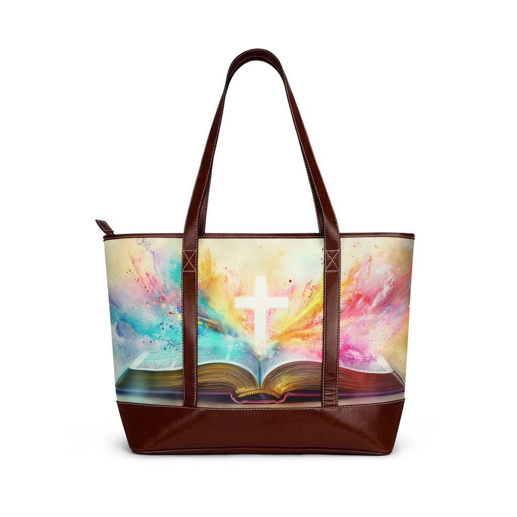 Open Bible Tote