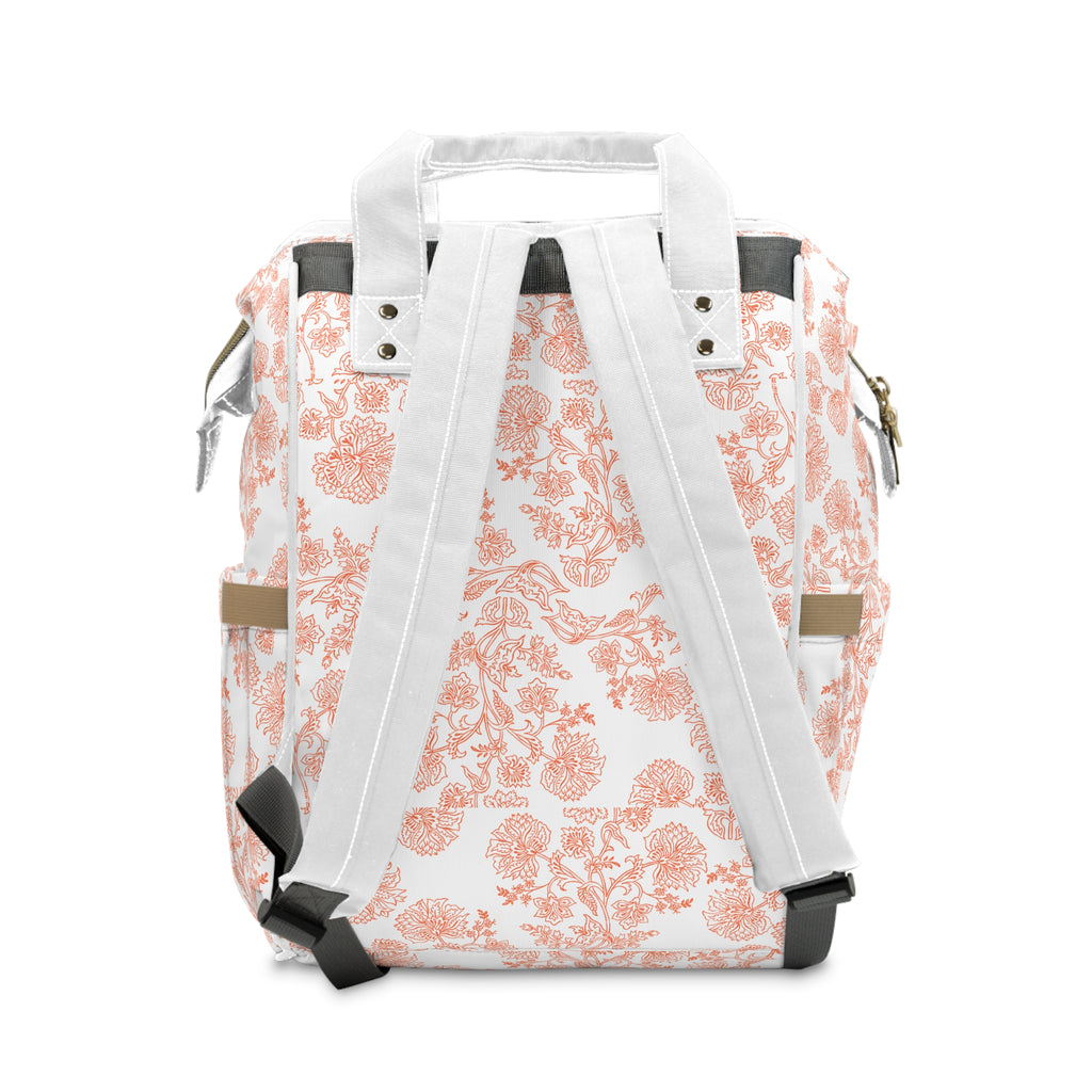 Calm Coral Diaper Backpack