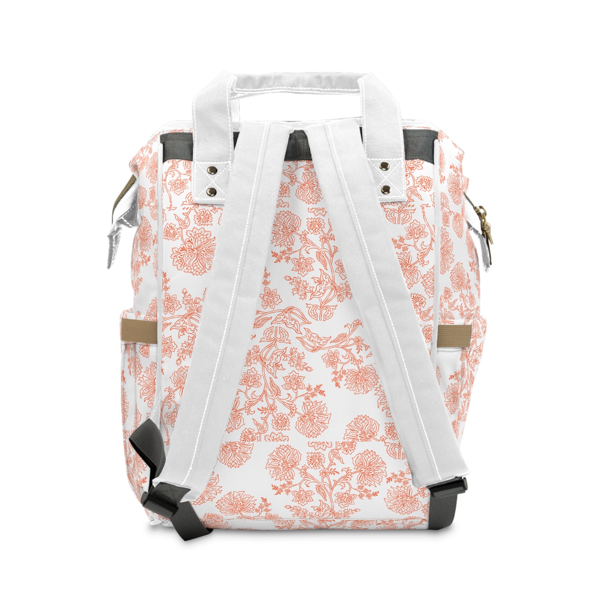 Calm Coral Diaper Backpack