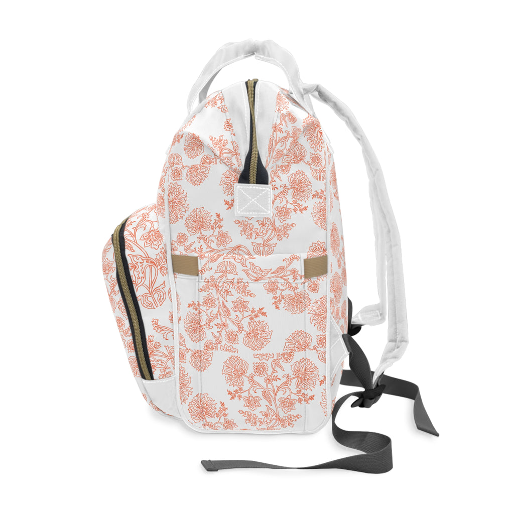 Calm Coral Diaper Backpack