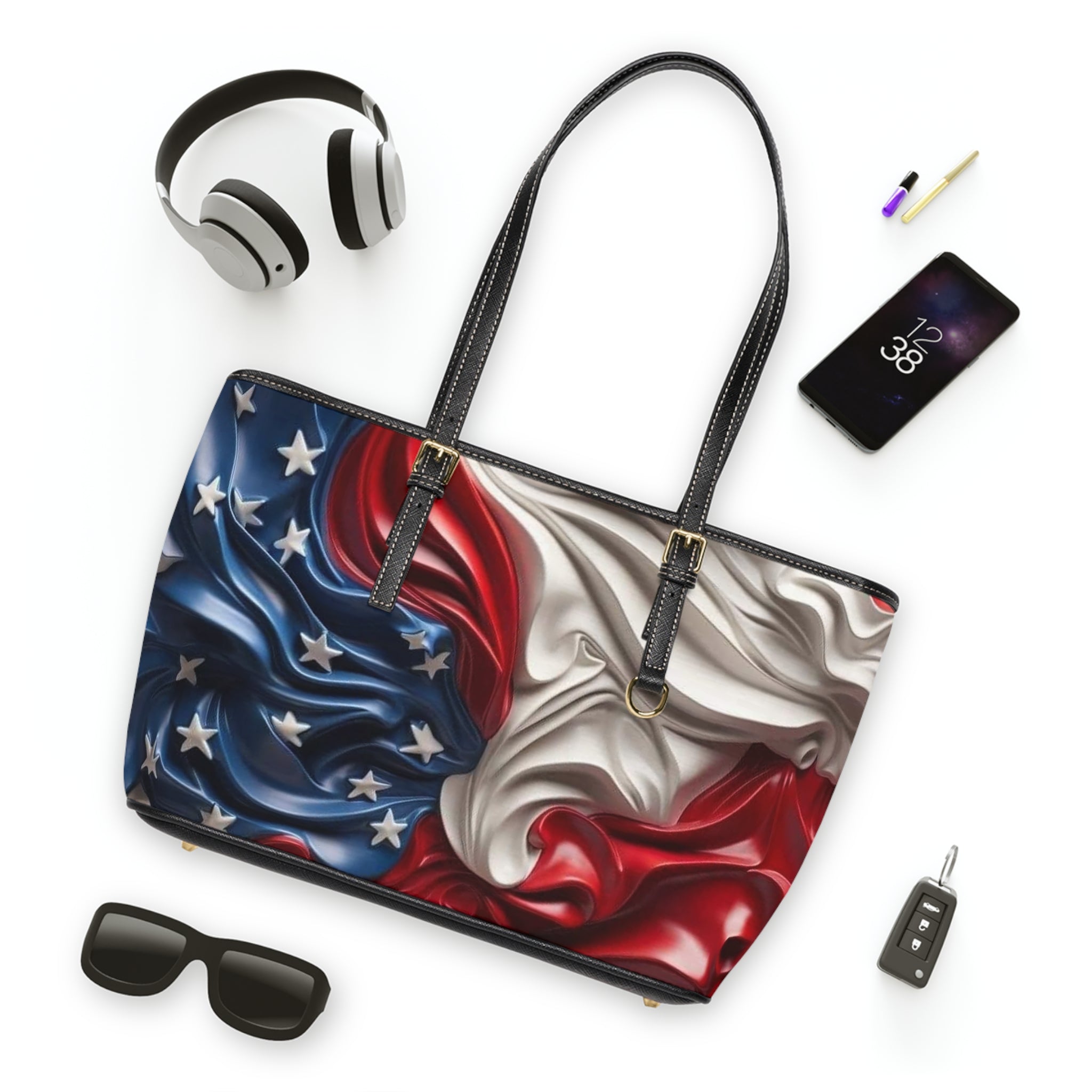 American Flag Shoulder Bag