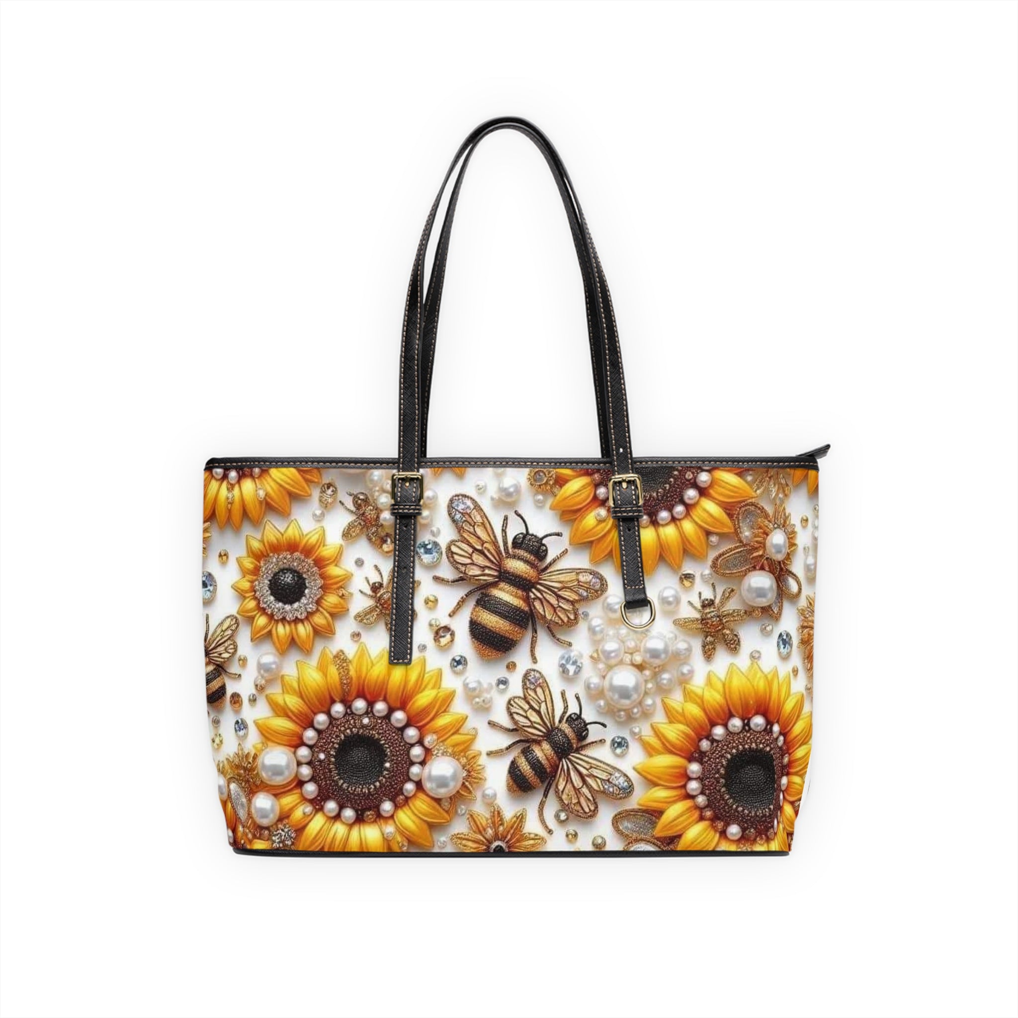 Sunflower & Bee Shoulder Bag