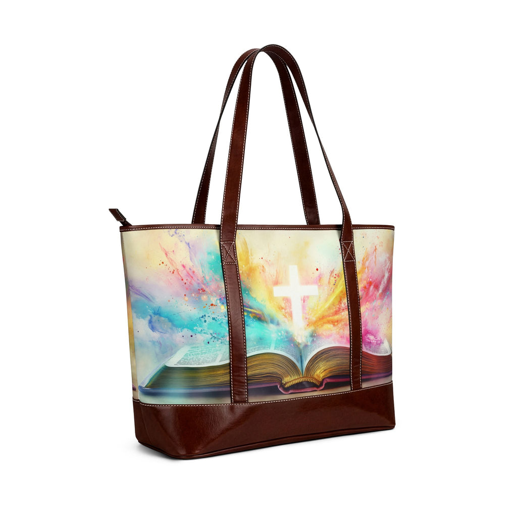 Open Bible Tote