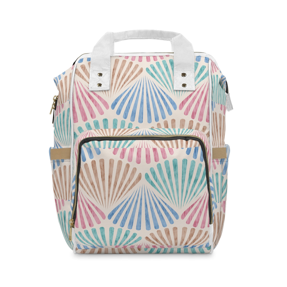 Pastel Shell Diaper Backpack