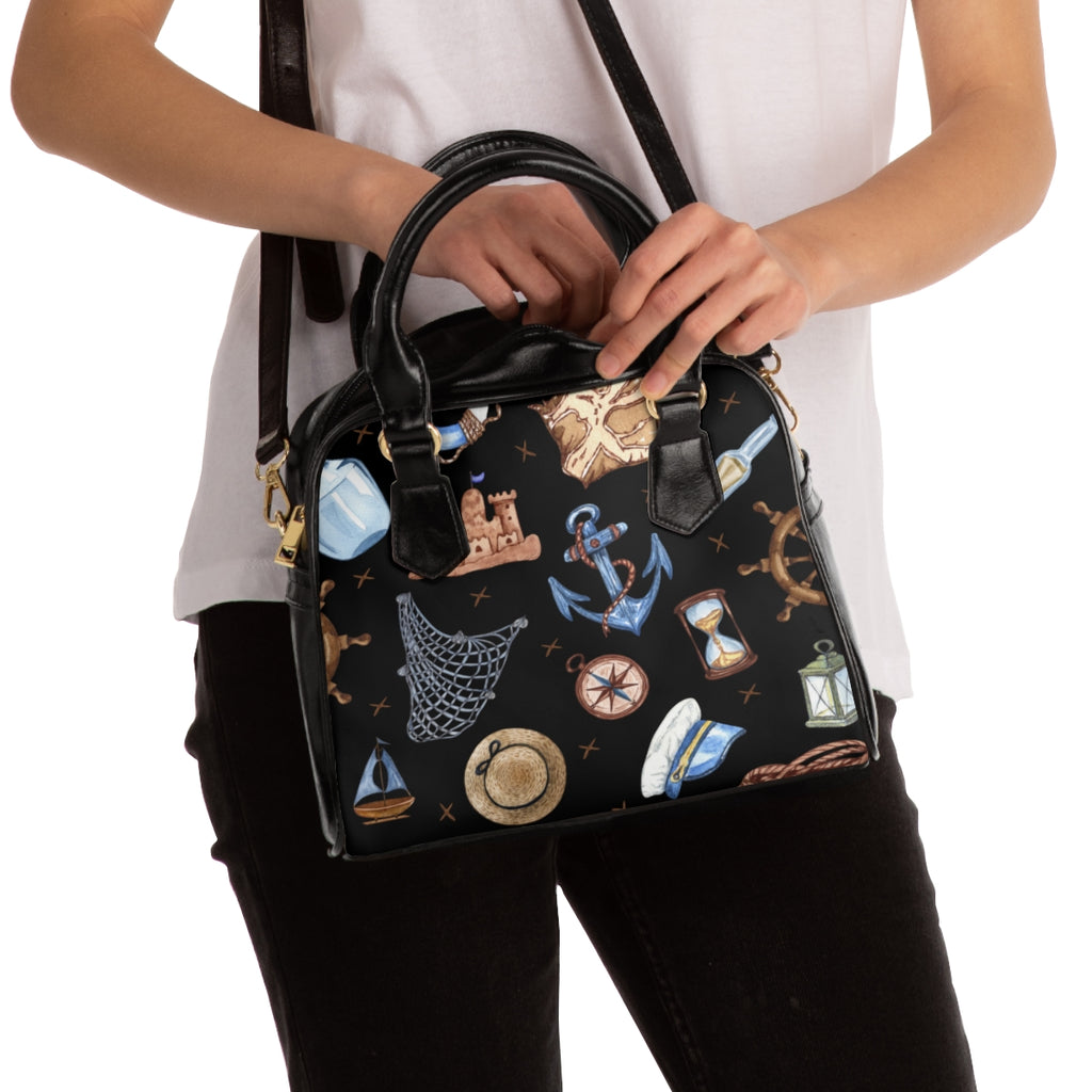 Nautical Shoulder Handbag