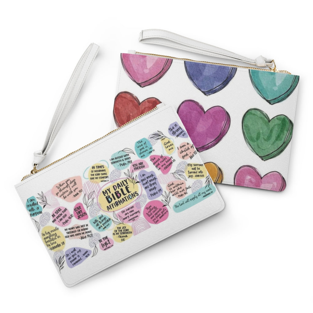 Daily Affirmations Clutch Bag