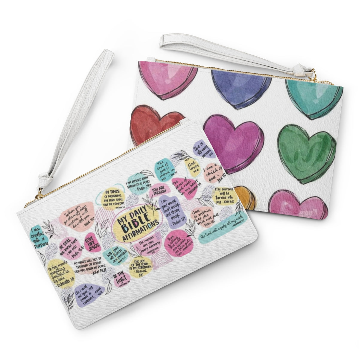 Daily Affirmations Clutch Bag