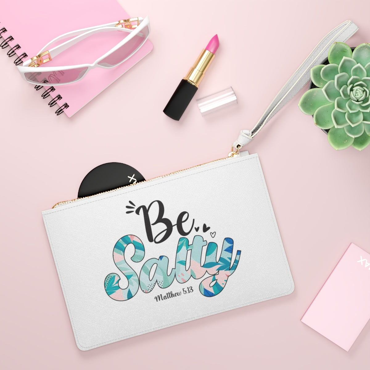 "Be Salty" Clutch Bag