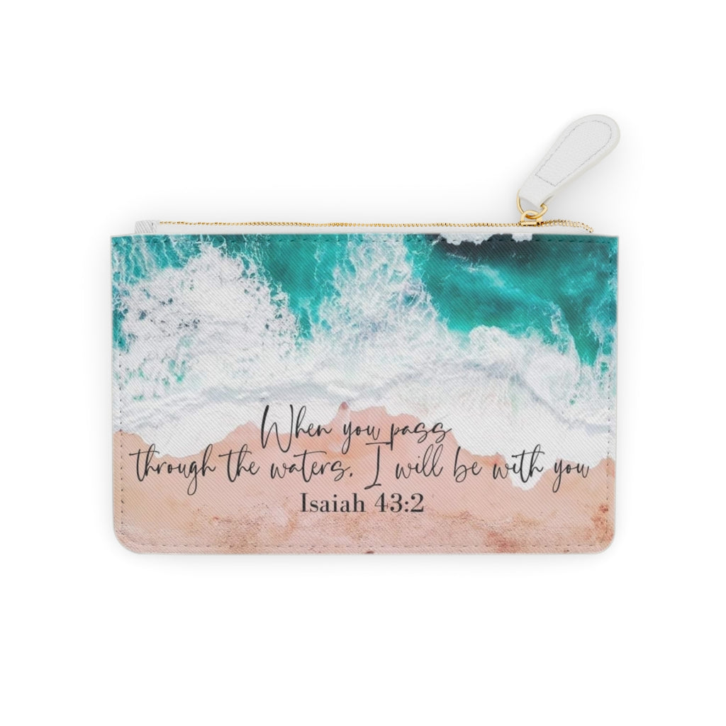 Isaiah 43:2 Mini Clutch
