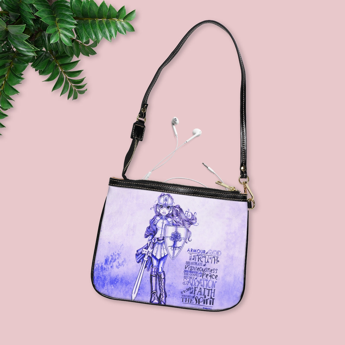 Lavender Warrior Small Shoulder Bag