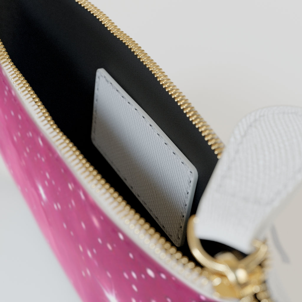 "God Says I Am" Pink Mini Clutch