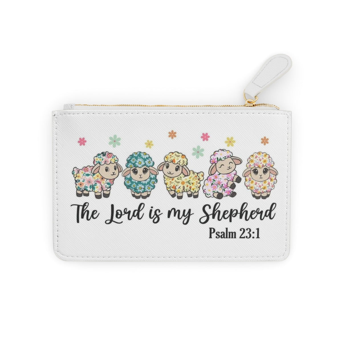 'The Lord is My Shepherd' Mini Clutch Bag