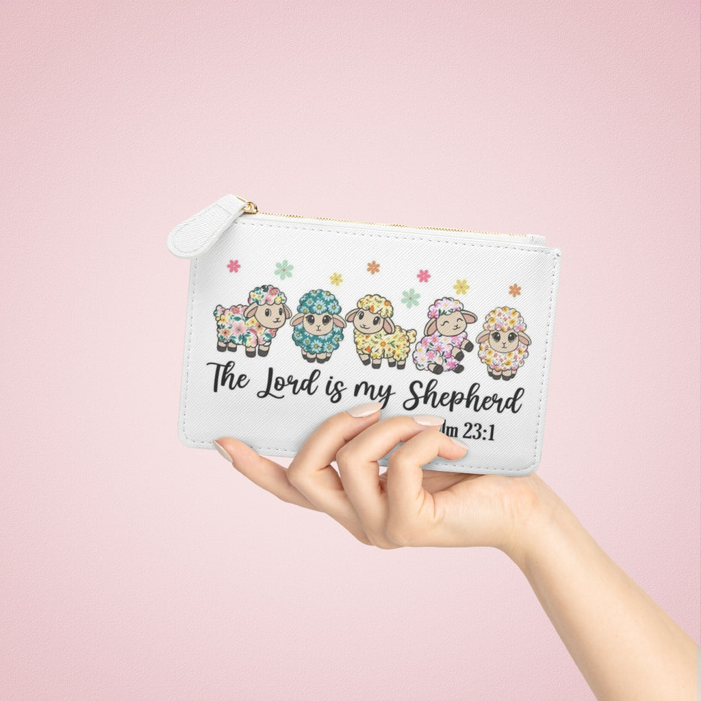 'The Lord is My Shepherd' Mini Clutch Bag