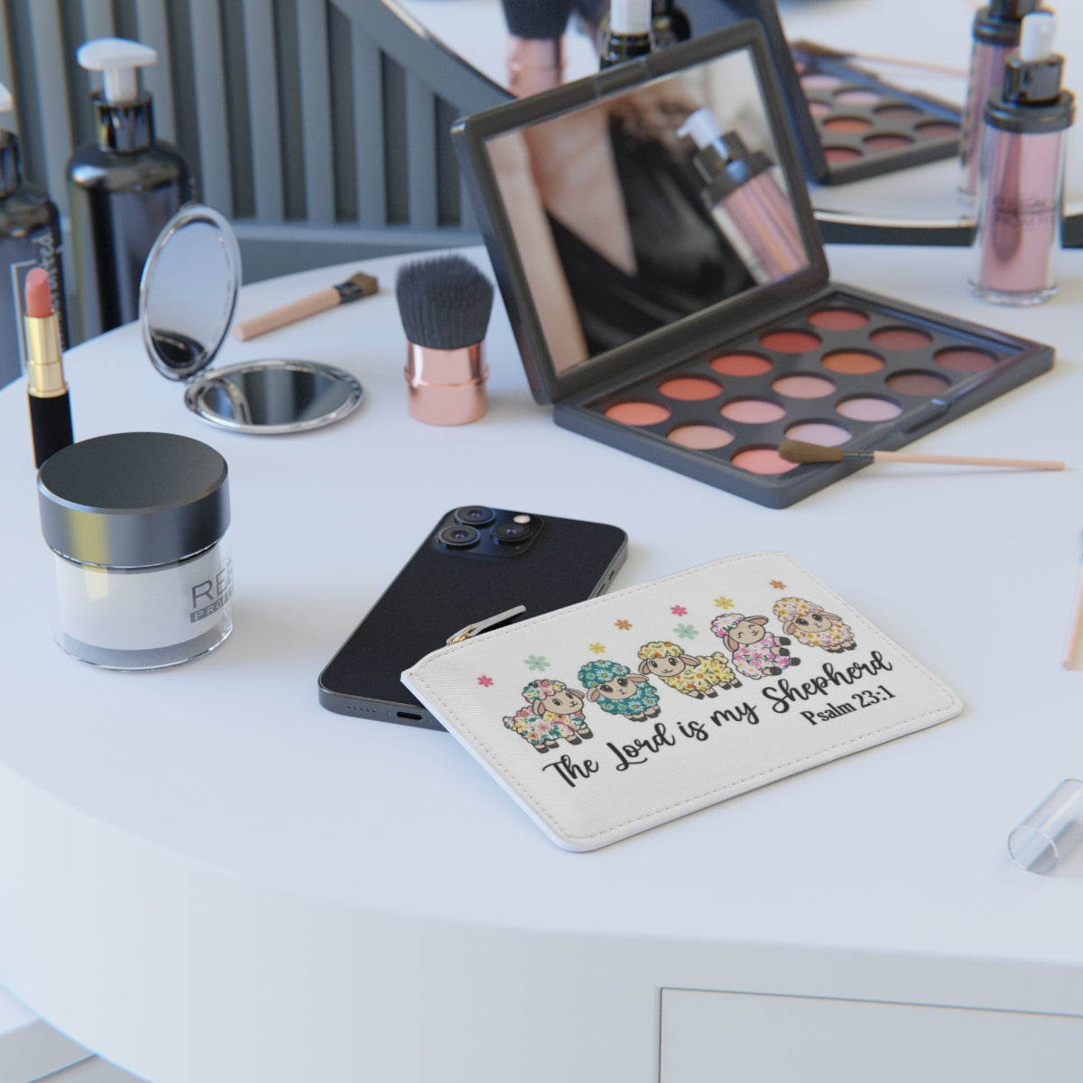 'The Lord is My Shepherd' Mini Clutch Bag
