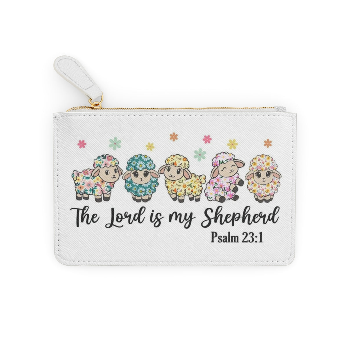 'The Lord is My Shepherd' Mini Clutch Bag