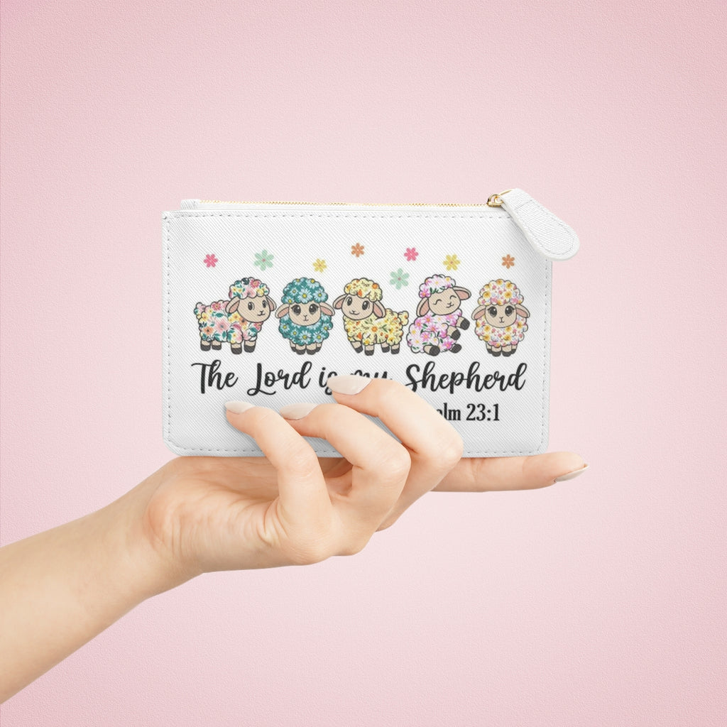 'The Lord is My Shepherd' Mini Clutch Bag