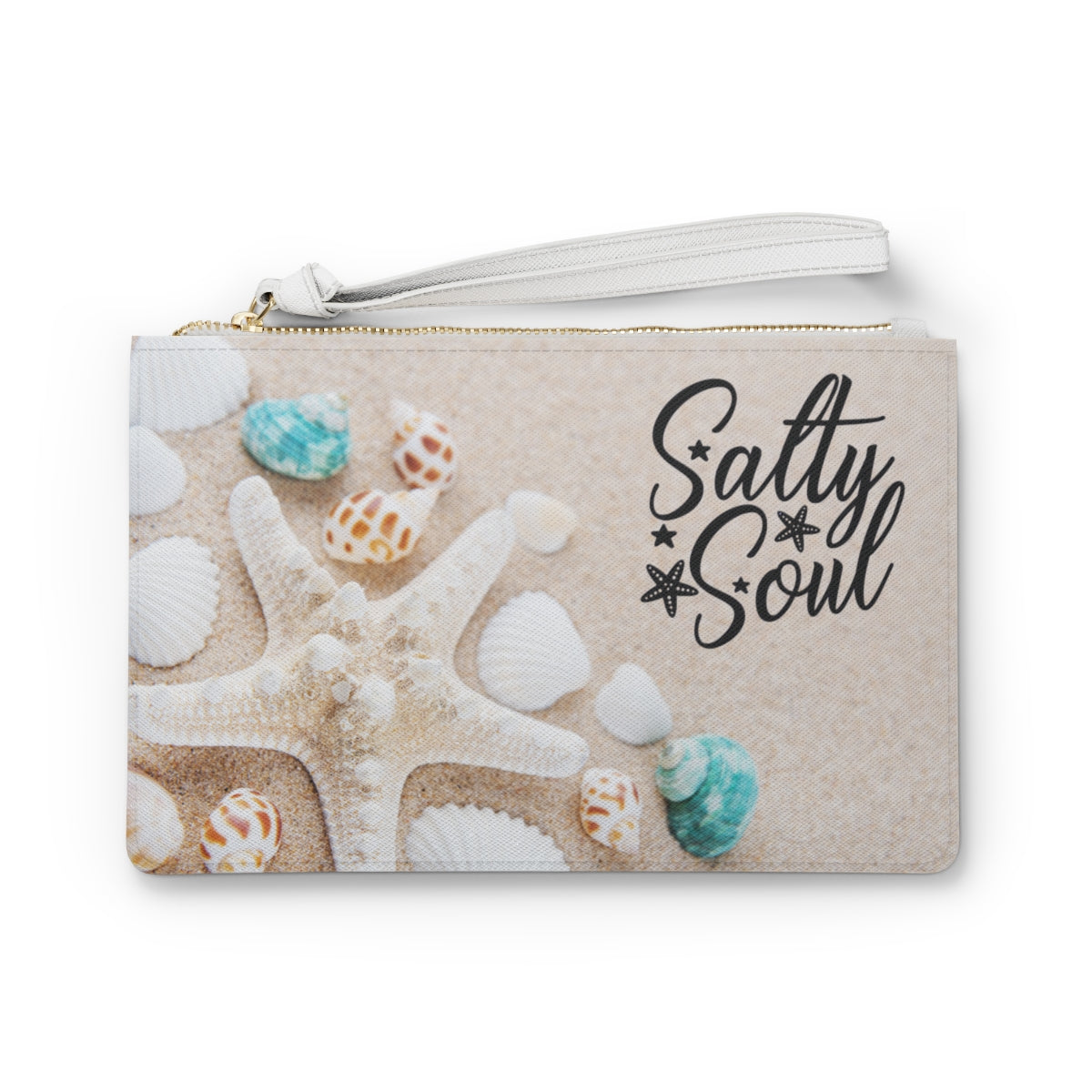 Salty Soul Beach Clutch Bag