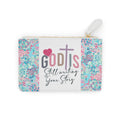 God Is still Writing Mini Clutch