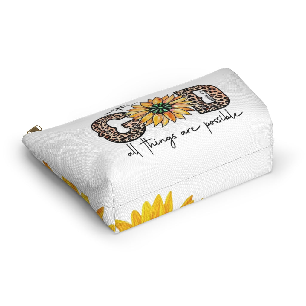 "With God" Accessory Pouch