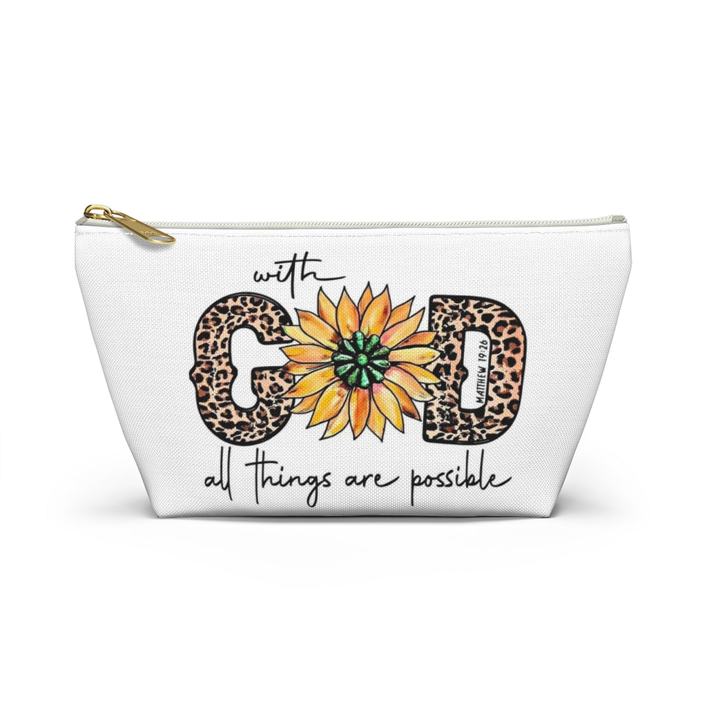 "With God" Accessory Pouch
