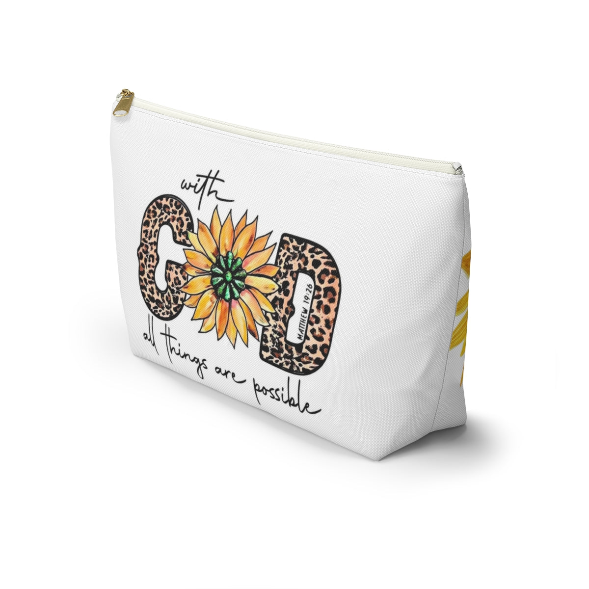 "With God" Accessory Pouch