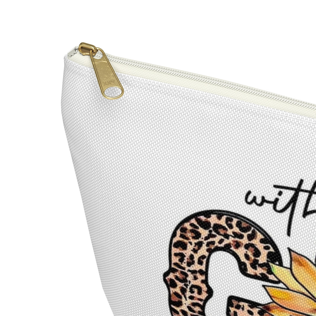 "With God" Accessory Pouch