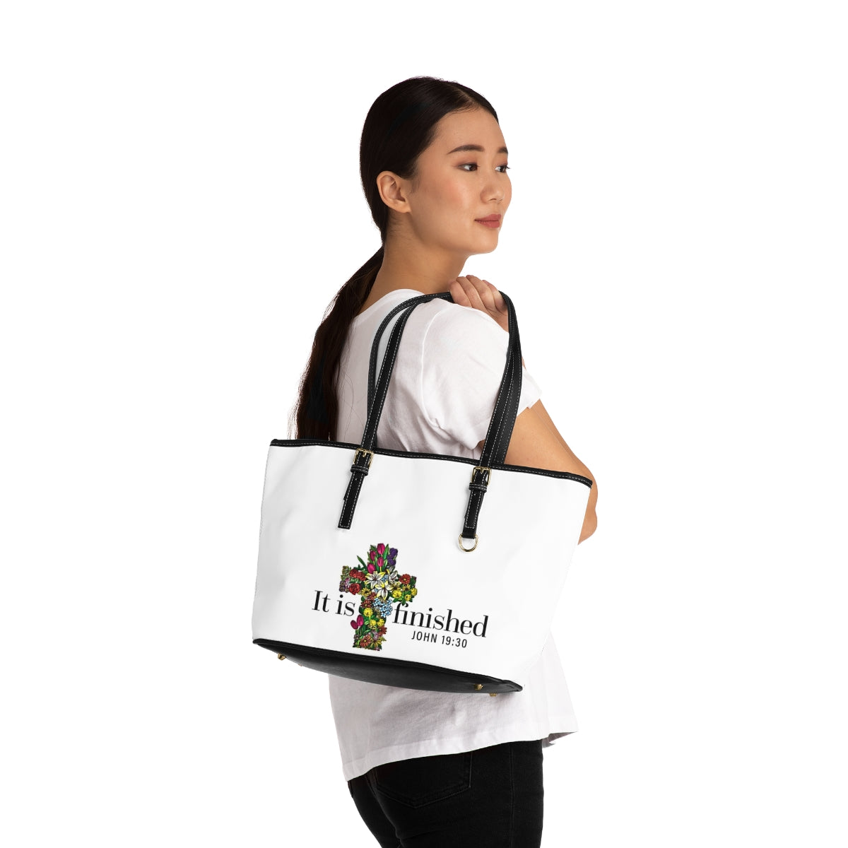 "It is finished" Shoulder Bag