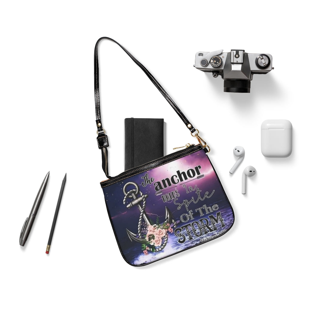 “The Anchor Was My Hope In Spite Of The Storm”  Nautical Crossbody
