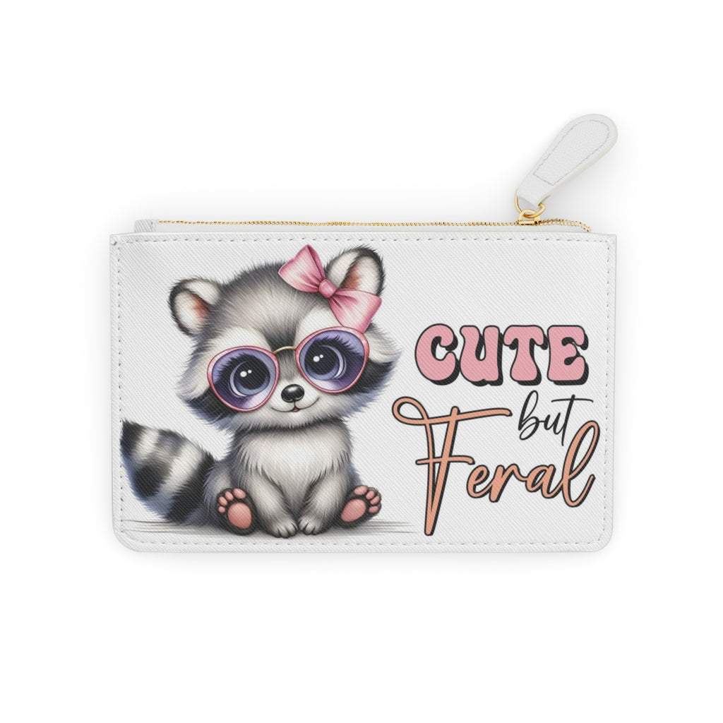 Cute But Feral Mini Clutch Bag