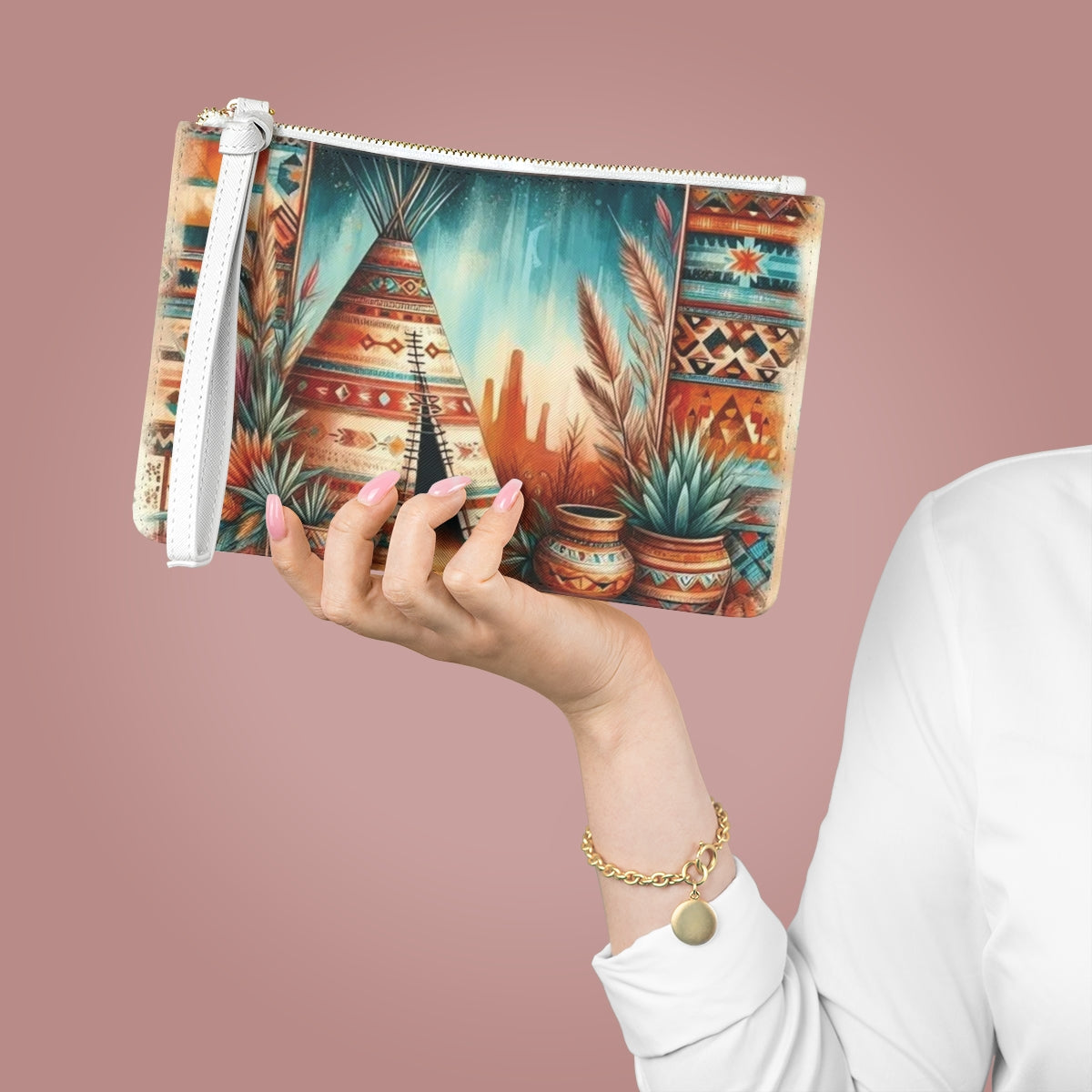Native American Clutch Bag